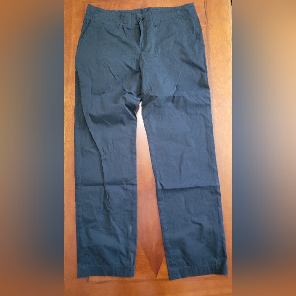 Lacoste Womens Black Pants Size 8